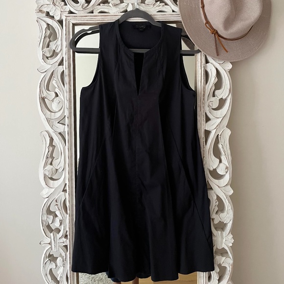 All Saints Dark Blue Dress - Picture 1 of 4